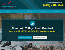Tablet Screenshot of mvhc.net